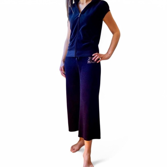 🖤🎓 Vintage Y2K Made in America Juicy Couture Terry Tracksuit JUICY MAJOR - Picture 7 of 8